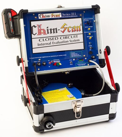 The Chim-Scan® Series 211 controller includes a 10