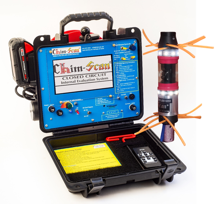 The Chim-Scan® 100 Controller with a 7