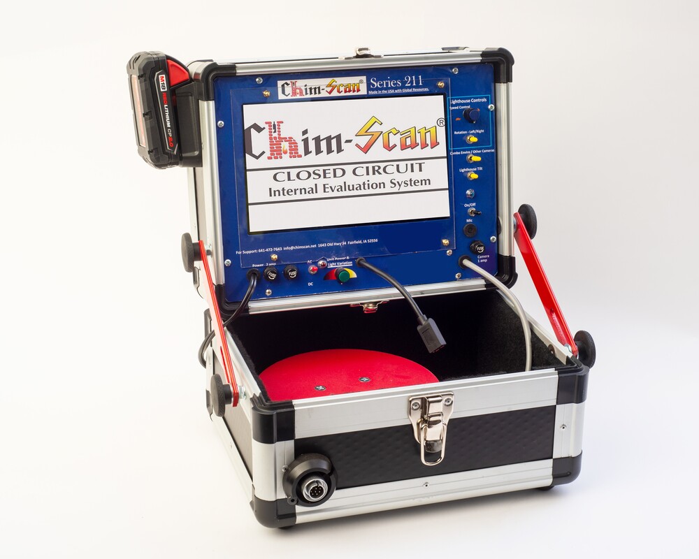 The Chim-Scan® Series 211 controller includes a 10